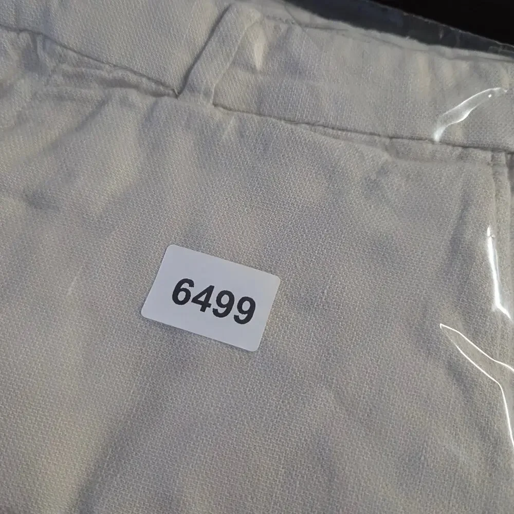 Porter & Ash Mens 36 Linen Blend Flat Front Chino Style Shorts